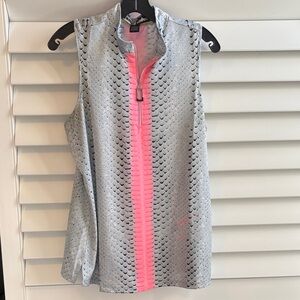Jamie Sadock Sleeveless Golf or Tennis  Polo; Sz: L; EUC